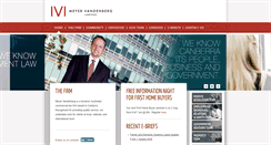 Desktop Screenshot of meyervandenberg.com.au